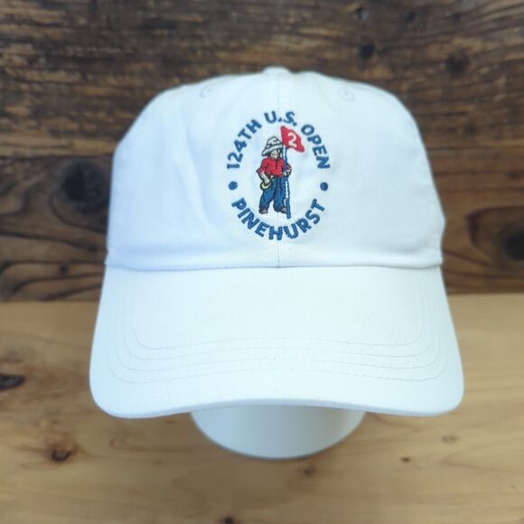 124TH US OPEN PINEHURST Golf Hat North Carolina Adjustable USGA Hat NWOT - Picture 1 of 7